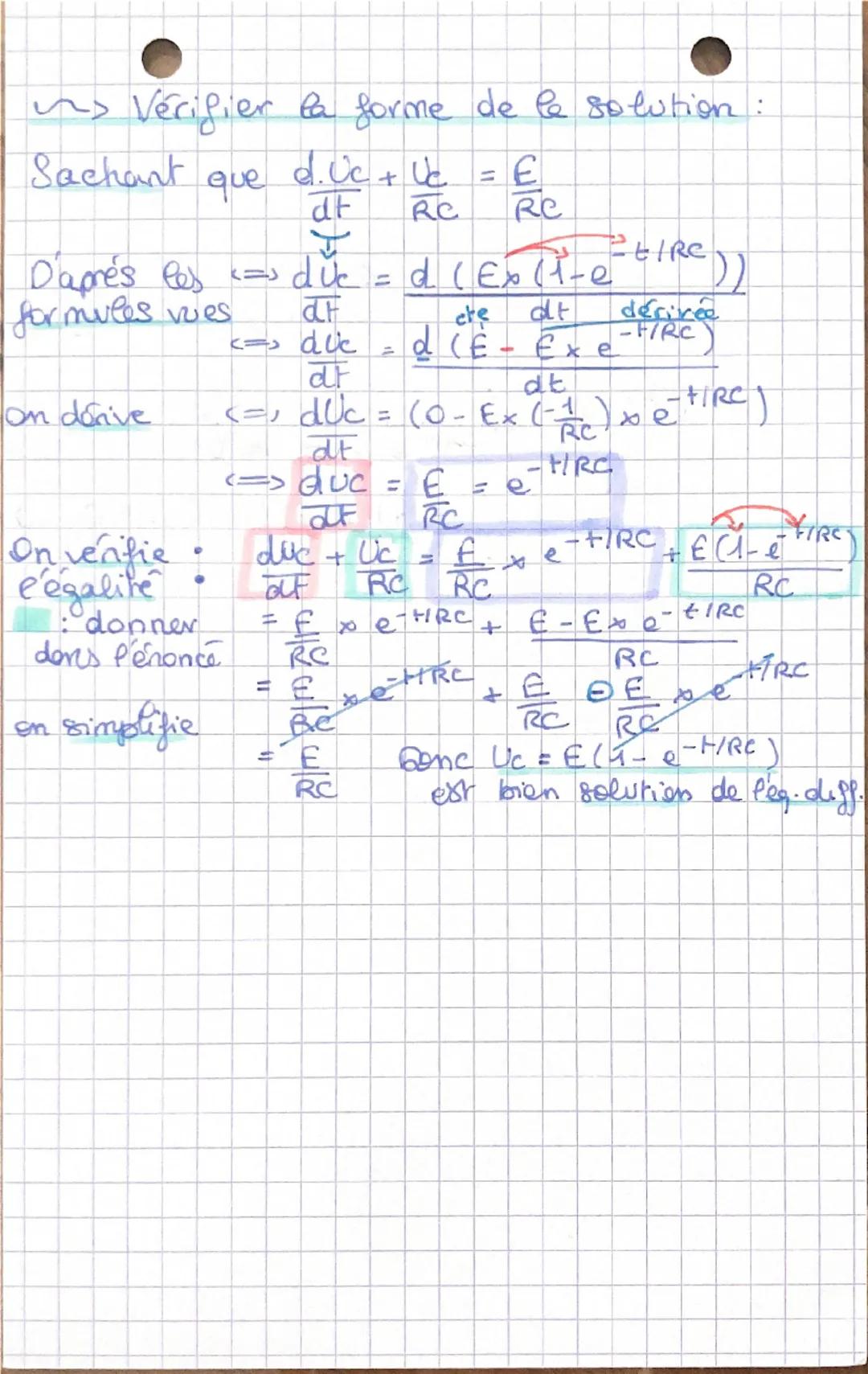# Dipole RC:

I. L'essentielle et ses formules.

112

• L'intensité de carant: debit de charge (électrons,
dons un conduit électrique

A
C
$
