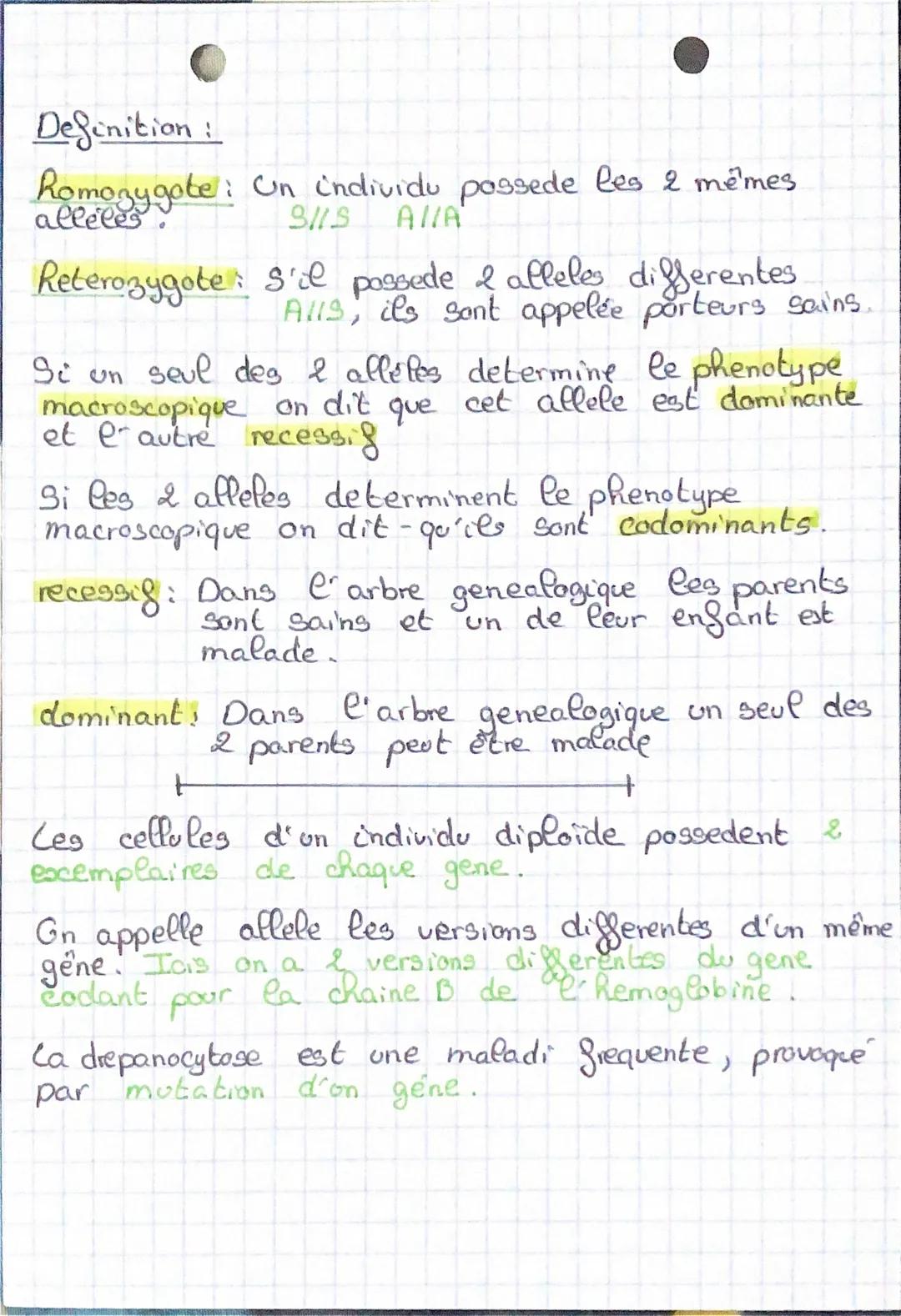 0
patrimoine genetique et sante

La drepanocytose: Un esc de maladie genetique

Pere
Here
Parents

A

Gamétes A

Separation au
Rasard des al