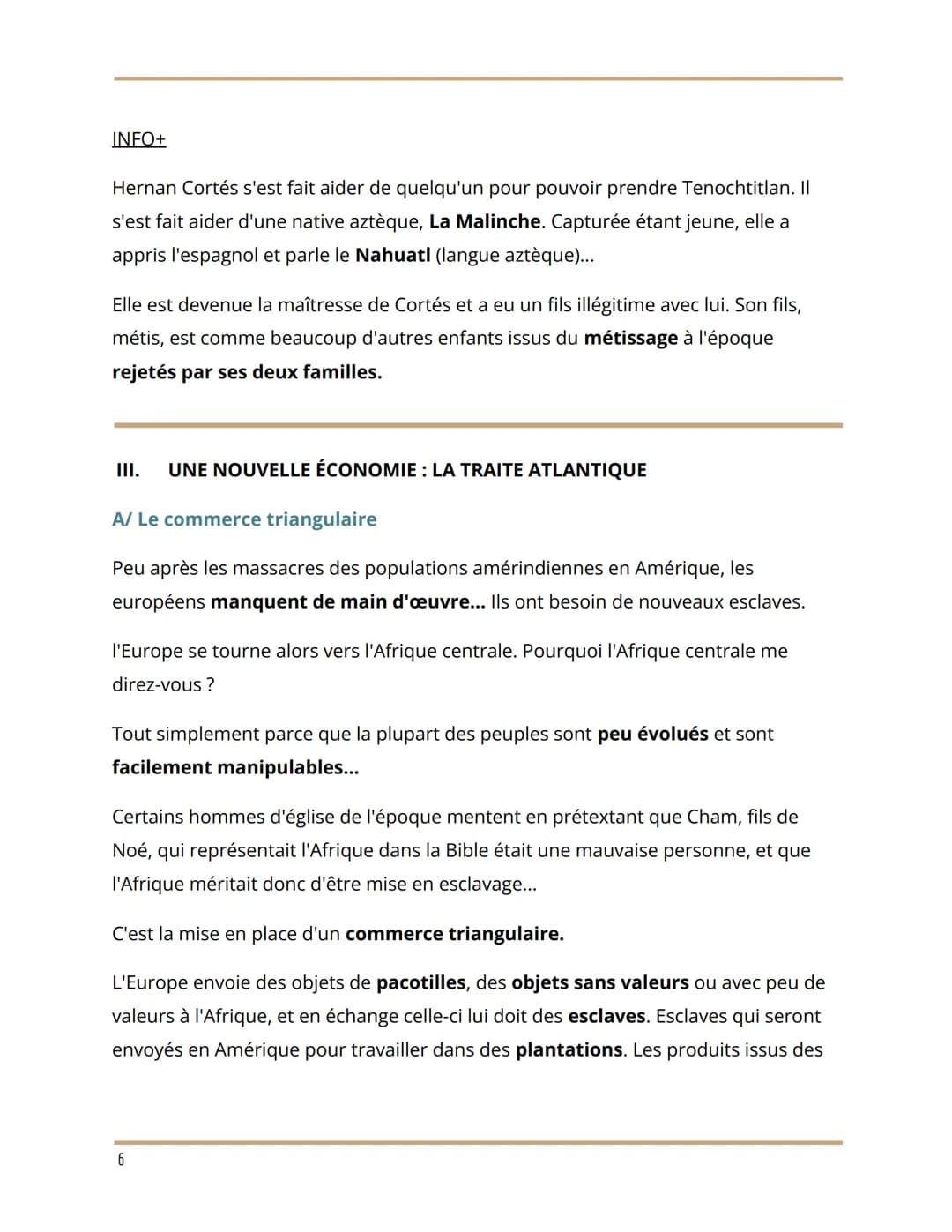 L'ouverture atlantique
les conséquences de la découverte du Nouveau Monde
HISTOIRE SECONDE - RÉSUMÉ DE CHAPITRE
Créé par MOI. CECI EST UN RÉ