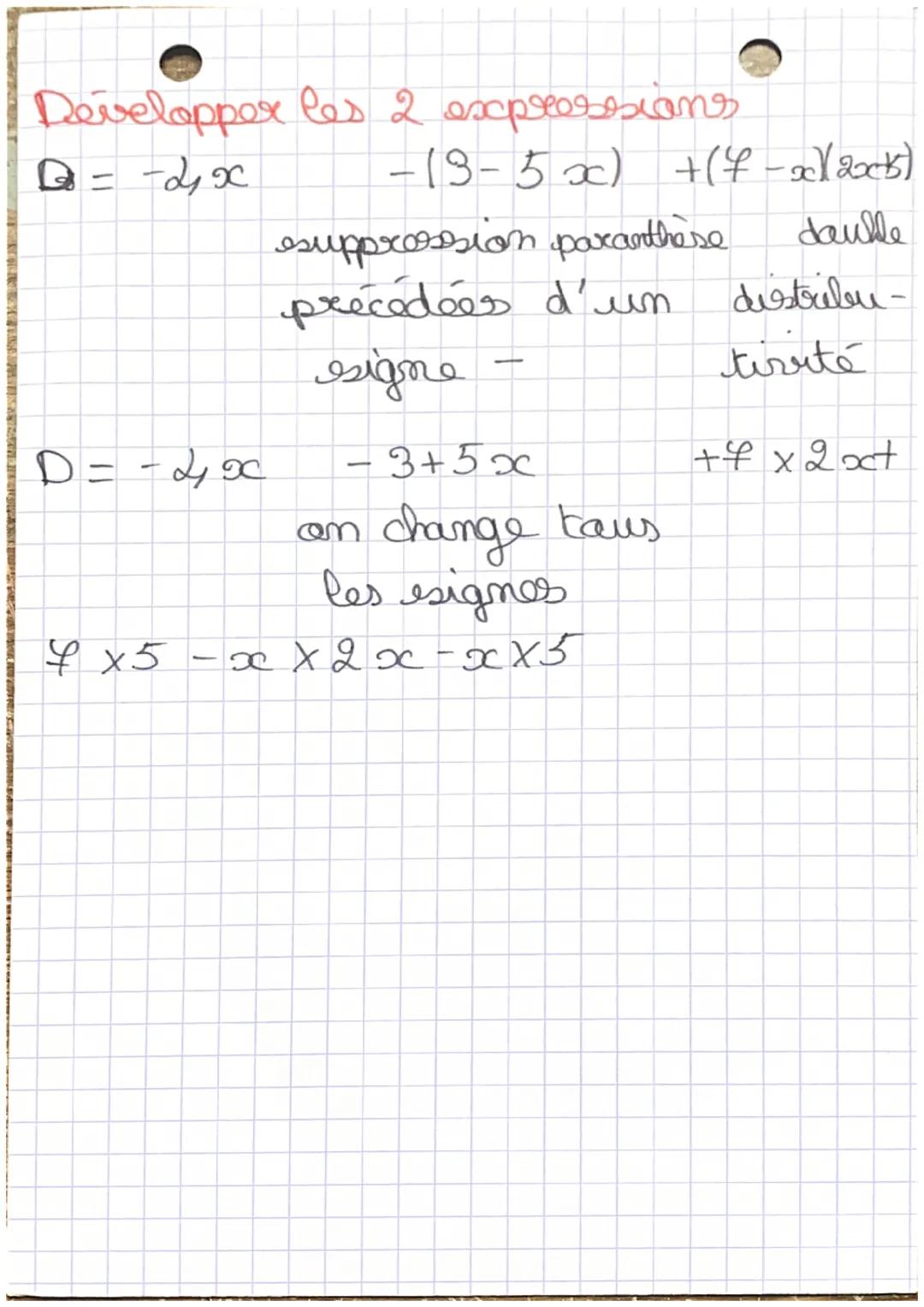HAT
Developper et réduire
Niveau 1
A = (2x + 5)( 6+ 3x)
A = 2xx6+ 2x x 3 x +3 x6 +5x3x
2
A =12x+6x² + 30+ 15 x
2
A = 6x
+24 x + 30
B = (4 + 