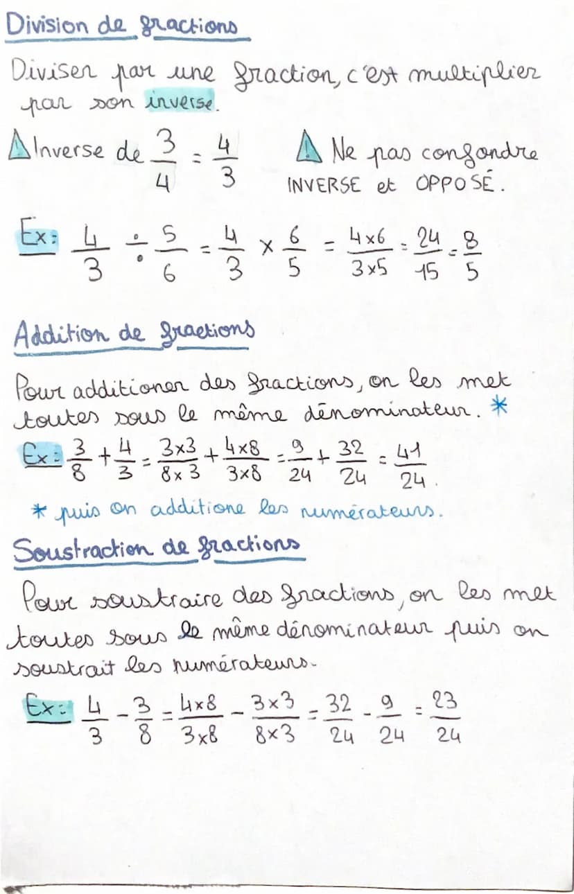 # Maths

BREVET BLANC : LES fractions

$ \frac{3}{8} $  ← NUMÉRATEUR

← DÉNOMINATEUR

Simplification de fractions

Simplifier des fractions,