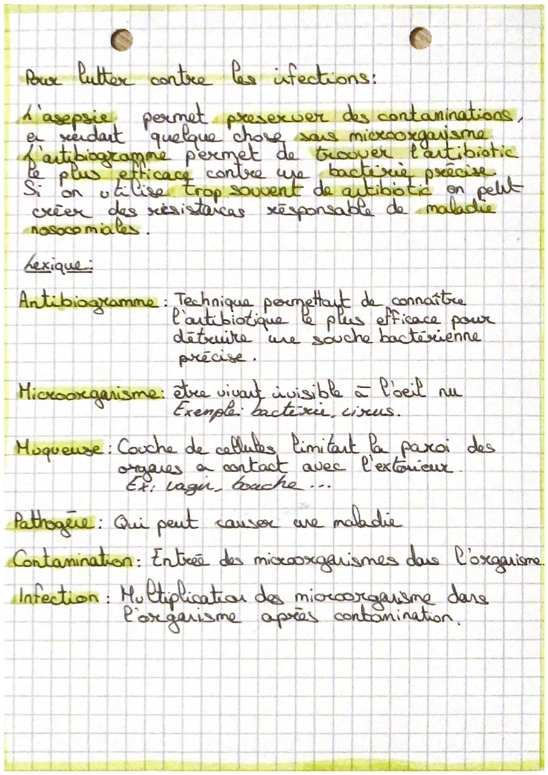 - [SVT]
- hes infections du corps humain par des miexoorganisme:
Les élément du plus petit au les vixers, bactéries et
plus grand:
- Atome c