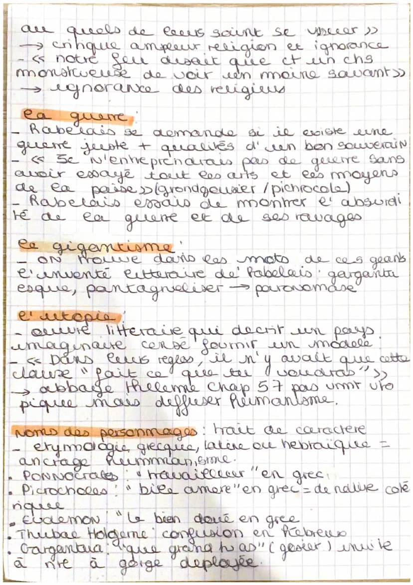 DISSERT
GARGANTUA
Amore Durant la renaissance, l'huma
nisme courant intrectuel idealiste
et placant e' homme all centre de tout,
diffuse a h