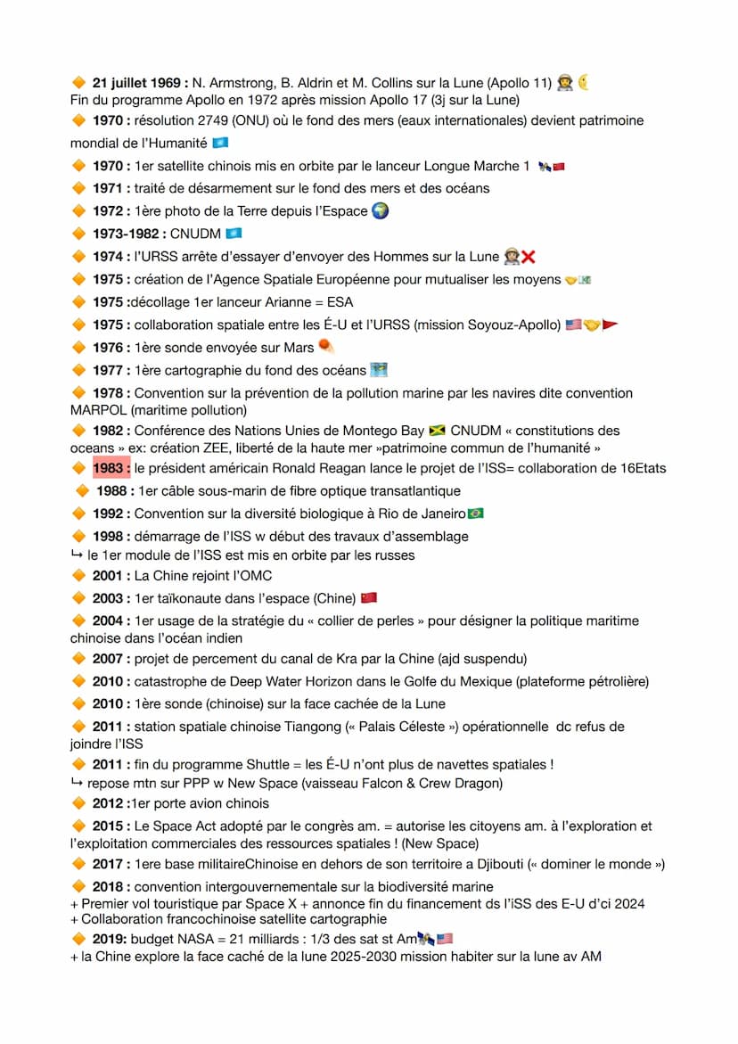 TH1 - LES ESPACES DE CONQUÊTE
DATES
lle siècle : Lucien le Samosate = + vieille ref littéraire d'un voyage sur la lune →
1494: Traité de Tor