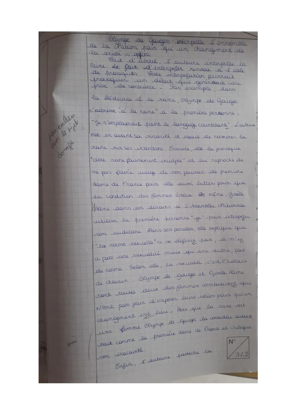intercaligir da
Don ens
Epreuve/sous-épreuve :
(Préciser, sya lieu, le sujet choisi)
Note
Appréciation du correcteur (uniquement s'il s'agit