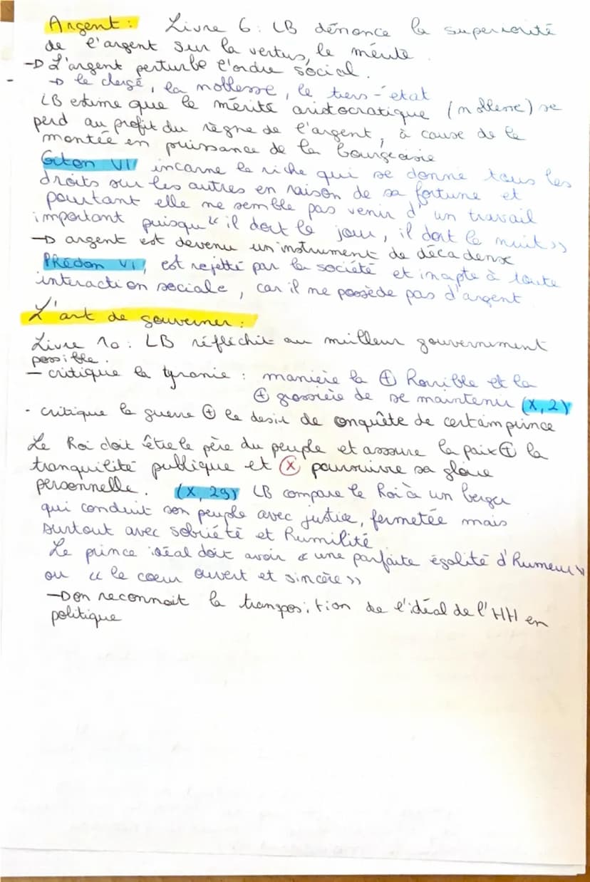 I.
Dissertation: Les Caractères, La bruyère
Arguments et citations:
La bruyère met en scène le monde comme un théâtre
1. La cour et la ville