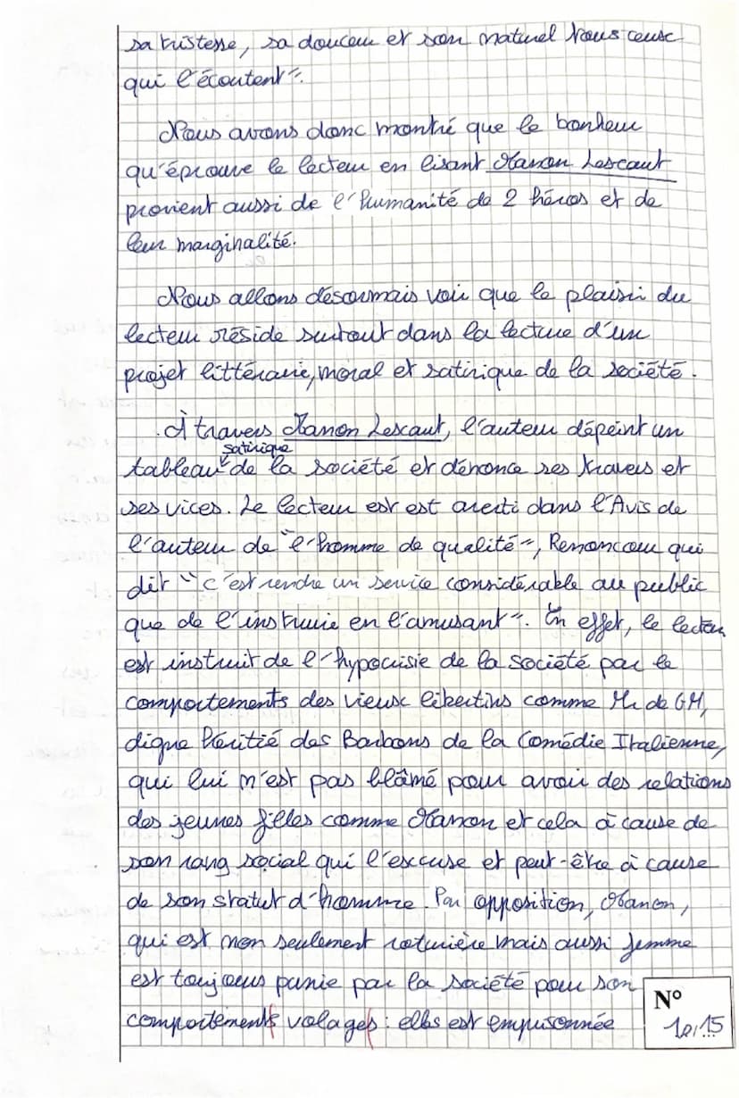 NOTE:
20
20
Le XVIIIe siècle est le siècle des Lumières ainsi que
d'autres courants subalternes comme le libertinage.
C'est dans ce courant 