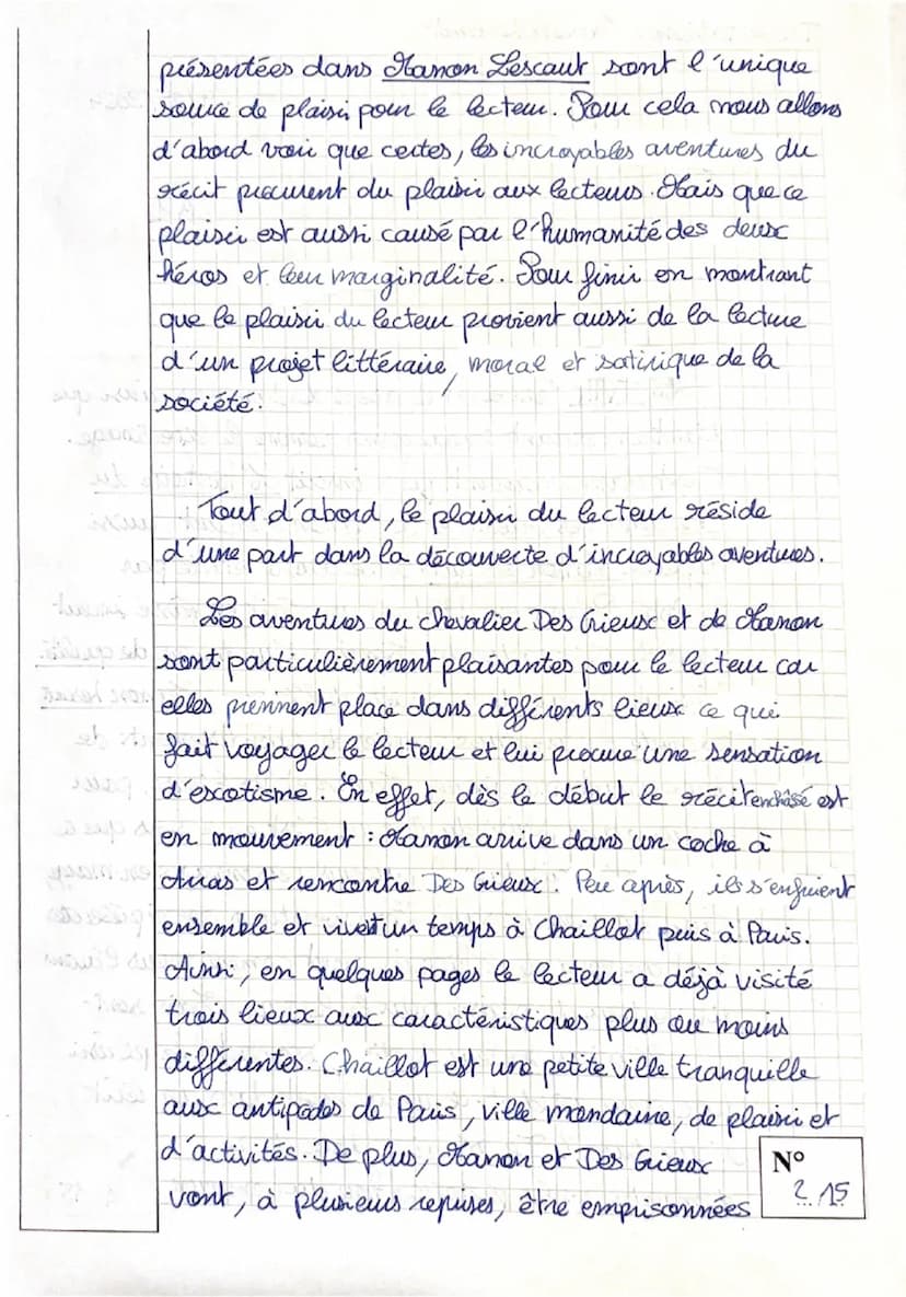 NOTE:
20
20
Le XVIIIe siècle est le siècle des Lumières ainsi que
d'autres courants subalternes comme le libertinage.
C'est dans ce courant 