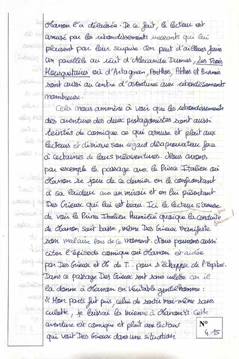 NOTE:
20
20
Le XVIIIe siècle est le siècle des Lumières ainsi que
d'autres courants subalternes comme le libertinage.
C'est dans ce courant 