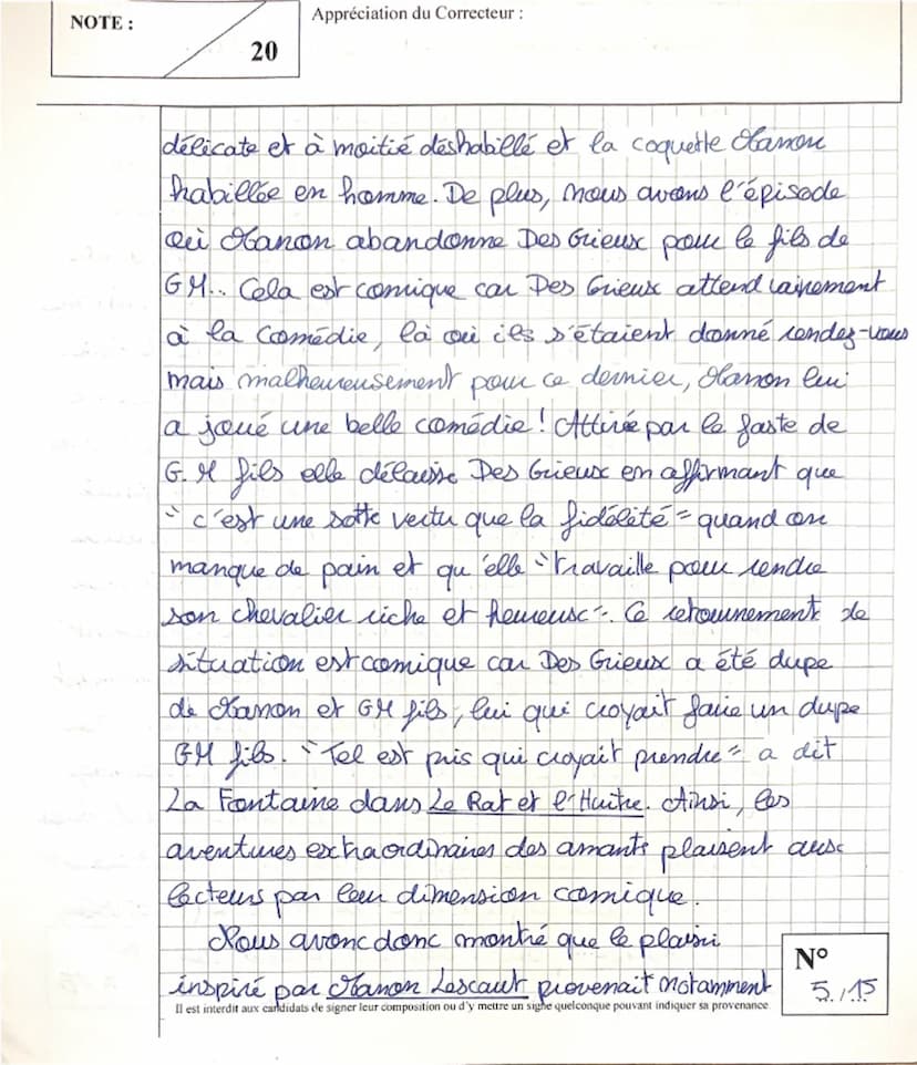NOTE:
20
20
Le XVIIIe siècle est le siècle des Lumières ainsi que
d'autres courants subalternes comme le libertinage.
C'est dans ce courant 