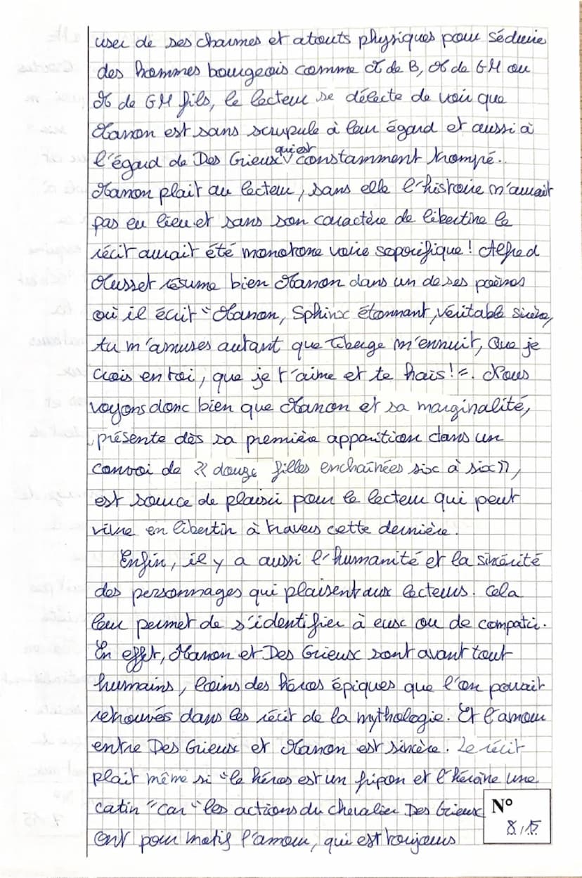 NOTE:
20
20
Le XVIIIe siècle est le siècle des Lumières ainsi que
d'autres courants subalternes comme le libertinage.
C'est dans ce courant 