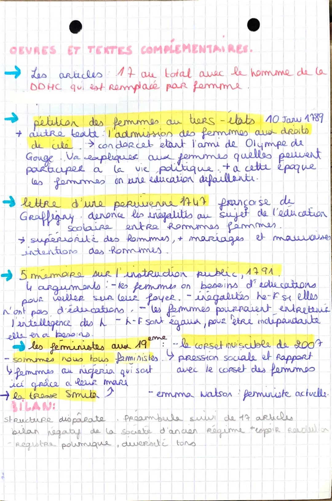 DISSERTATION
Introduction :
LA DDFC :
Olympe de Gouge est une celebre figure du
feminisme français Elle était dramaturge,
philosophe, ecRiva