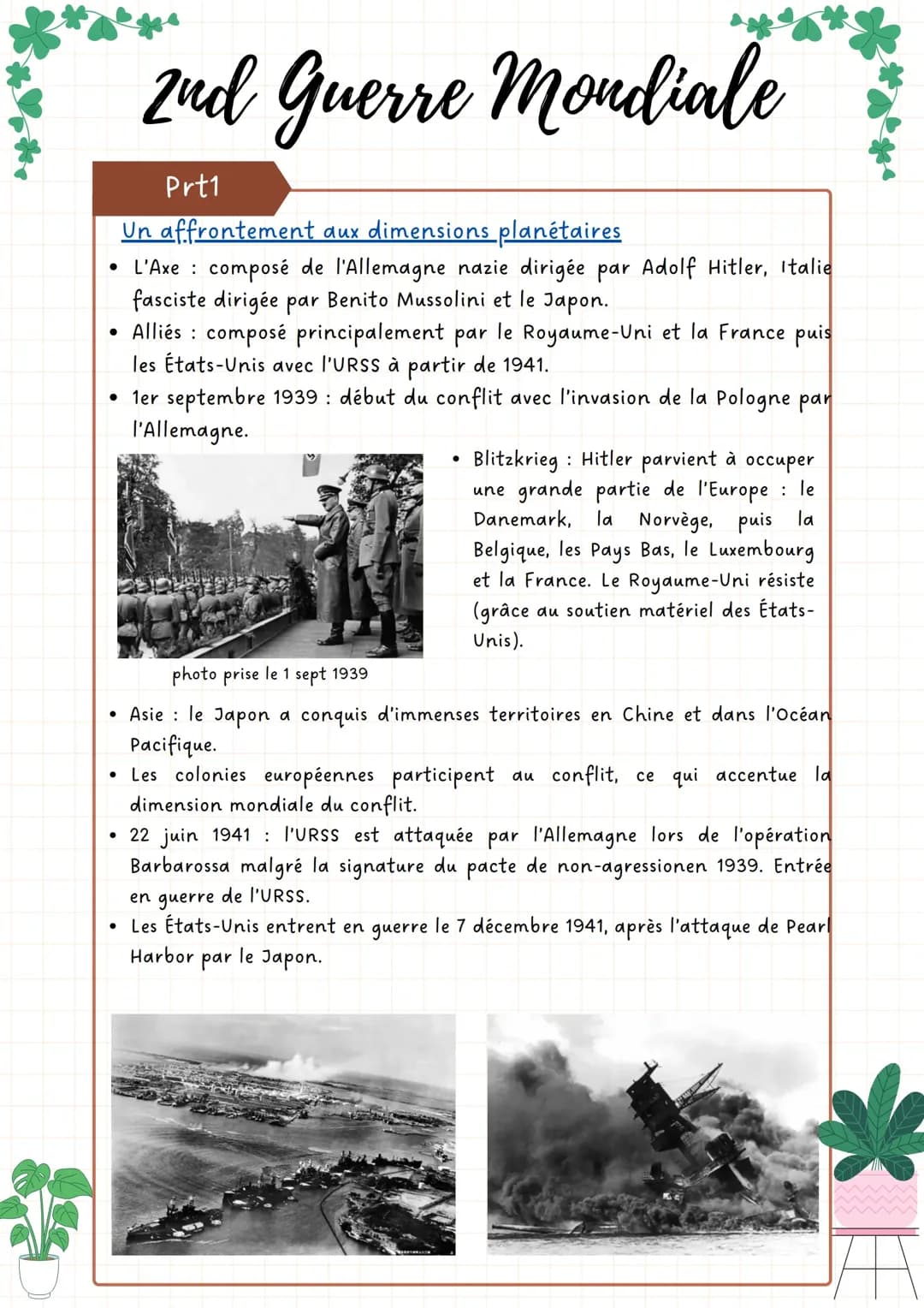 Seconde Guerre Mondiale 