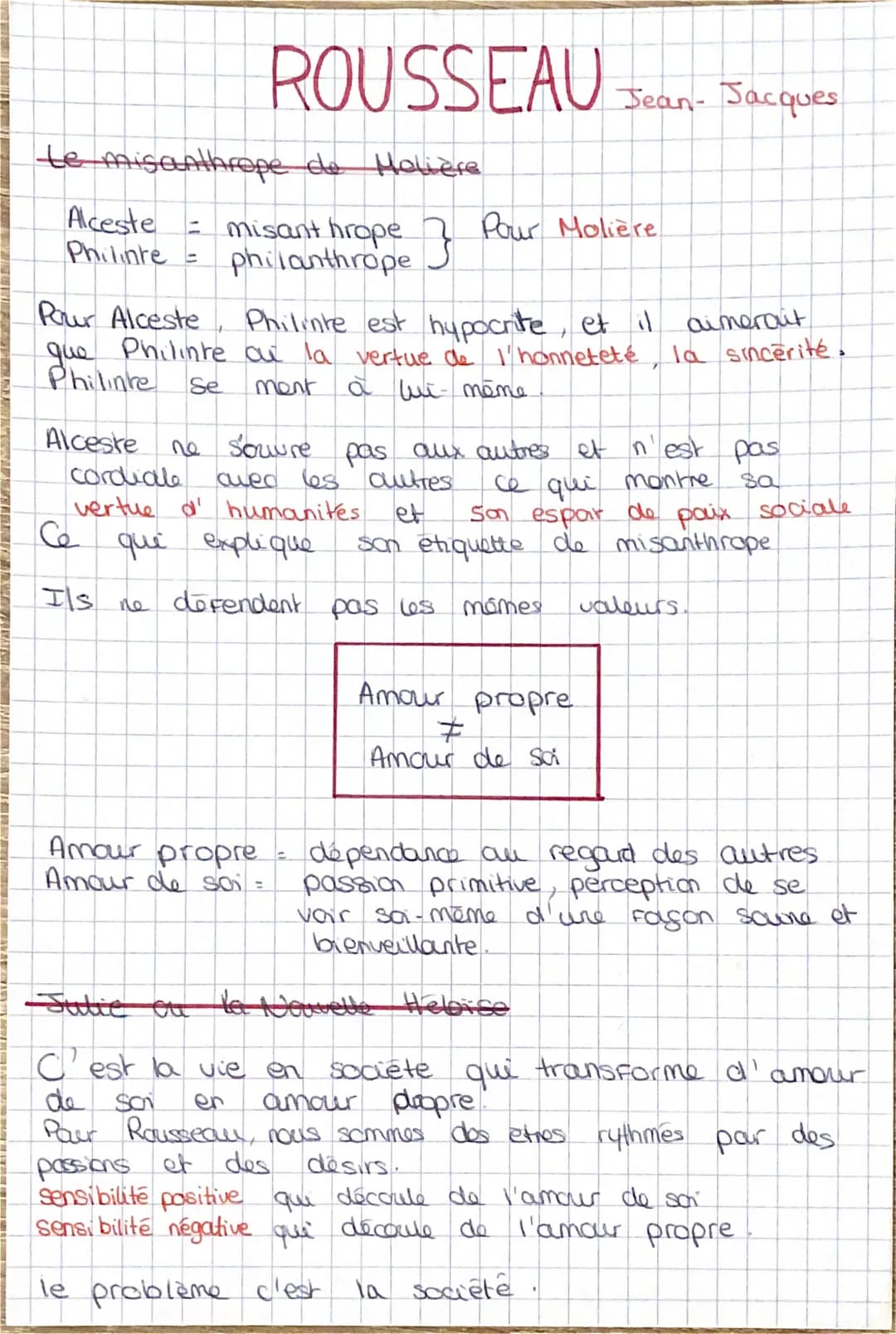 te misanthrope de Molière
Alceste =
Philinte=
0
Pour Alceste
дие
Philinte
Alceste
ROUSSEAU Jean-Jacques
Is
misanthrope
philanthrope
Philinte