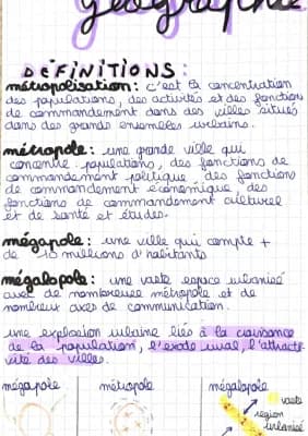 Know fiche de révisons géographie  thumbnail