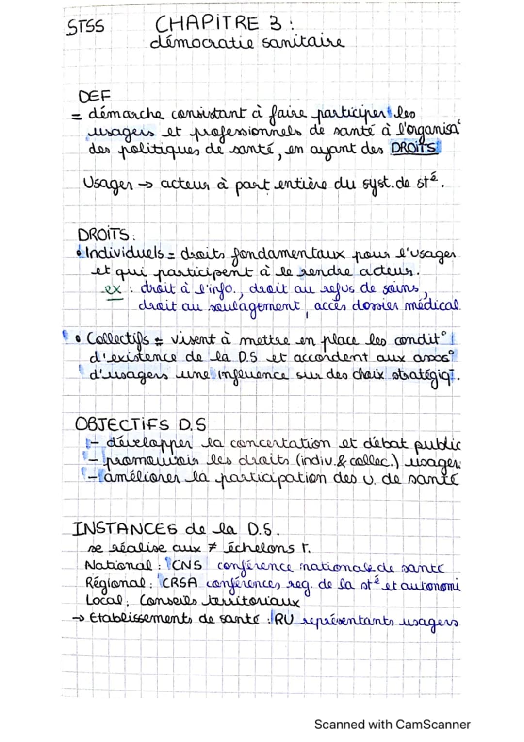 Démocratie Sanitaire ST2S: Définitions, Exemples et Lois