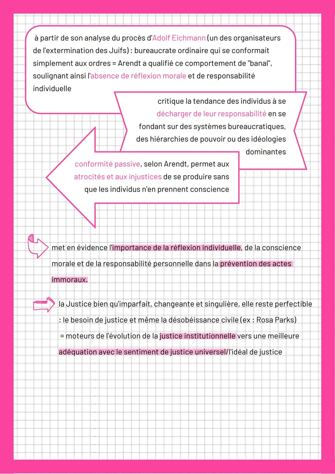 La justice
DÉFINITION
du latin "justicia" et "justus" qui veut dire
juste + de "jus" signifiant droit = la règle ne
doit pas être tordue car