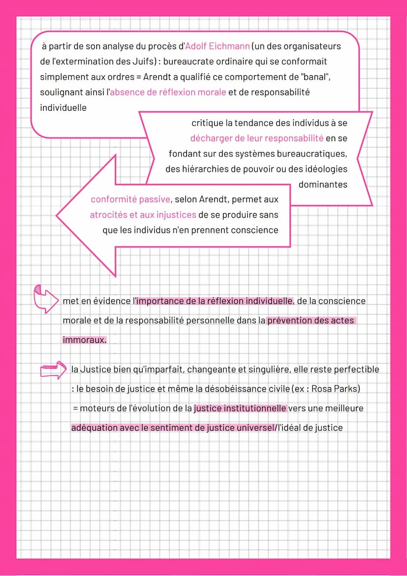 La justice
DÉFINITION
du latin "justicia" et "justus" qui veut dire
juste + de "jus" signifiant droit = la règle ne
doit pas être tordue car