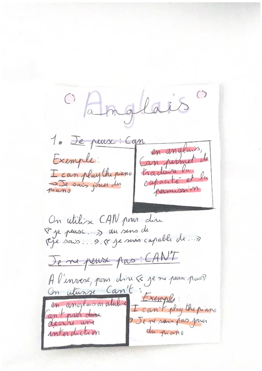 6 eme can et can’t