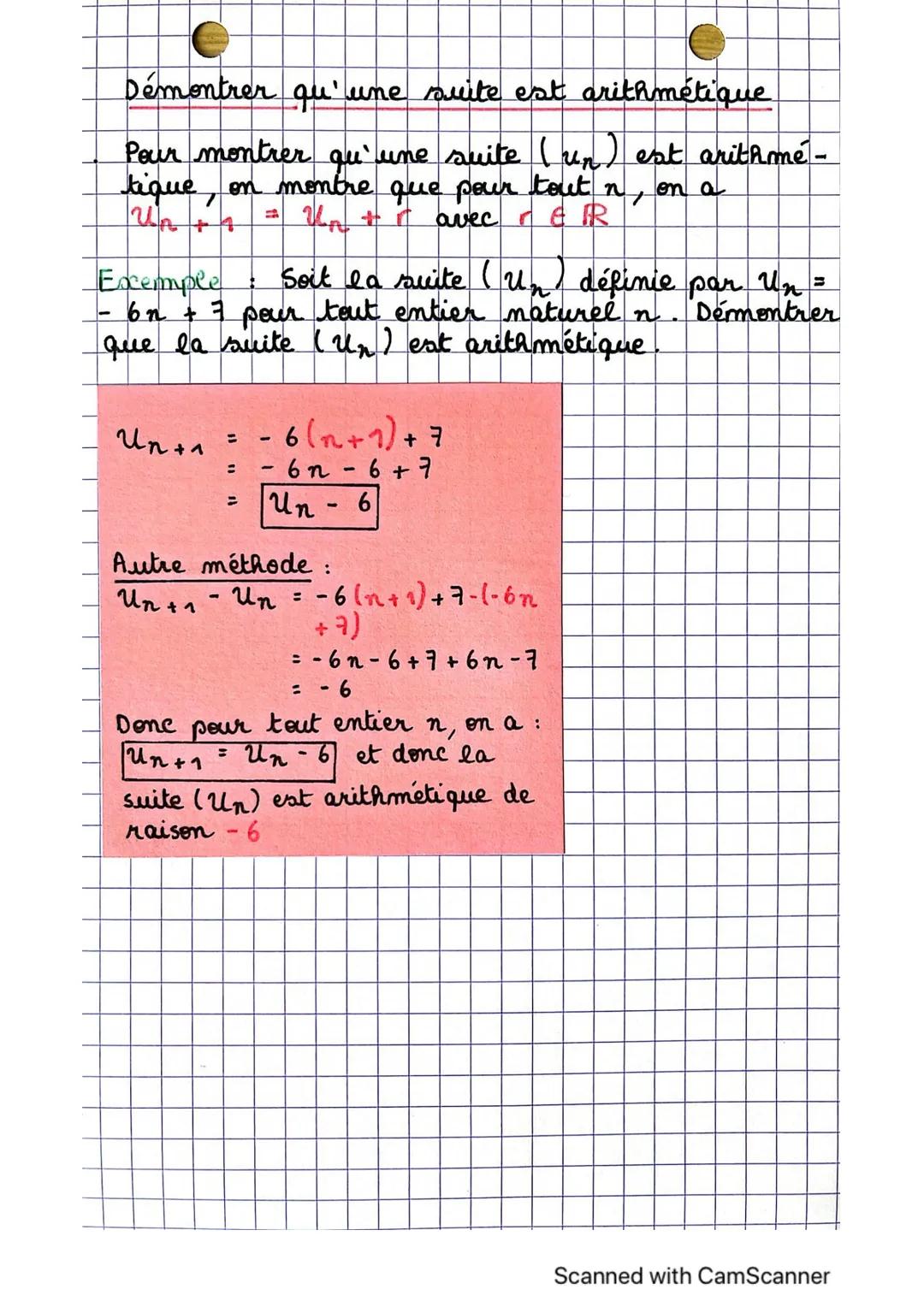 # maths

Suites arithmétiques

Considérons la suite $u_n$ où l'on passe d'un
terme au suivant en ajoutant 5. Si le premier
terme est égal à 