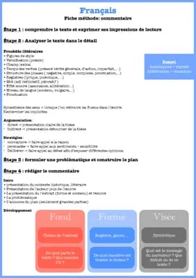 Know Méthode commentaire littéraire  thumbnail