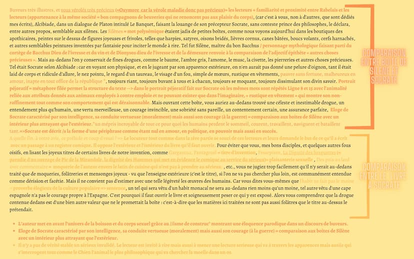 INTRO GÉNÉRALE
Gargantua : 1535 ->inspiration des chroniques des Géants = un folklore populaire du Moyen Âge. Œuvre = l'histoire d'un
géant 