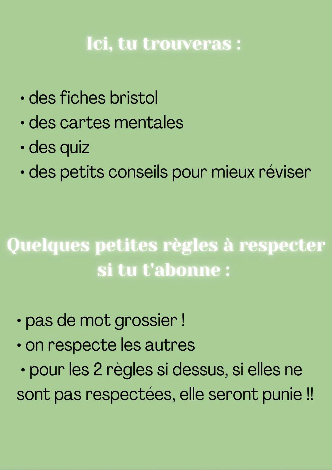 Présentation
KNOWUNITY
mon compte Quelques informations sur moi :
• je m'apelle Emma
• je suis en 4ème
•j'utilise canva
•j'ai Knowunity depu