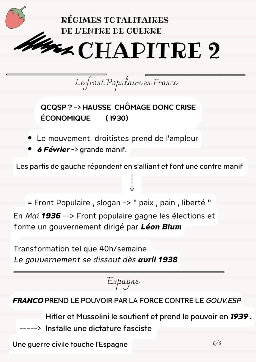 RÉGIMES TOTALITAIRES
DE L'ENTRE DEUX GUERRES
CHAPITRE 2
Allemagne
• Touchée par 2 crises économiques entre 1923 et 1929
conséquence :
Hausse