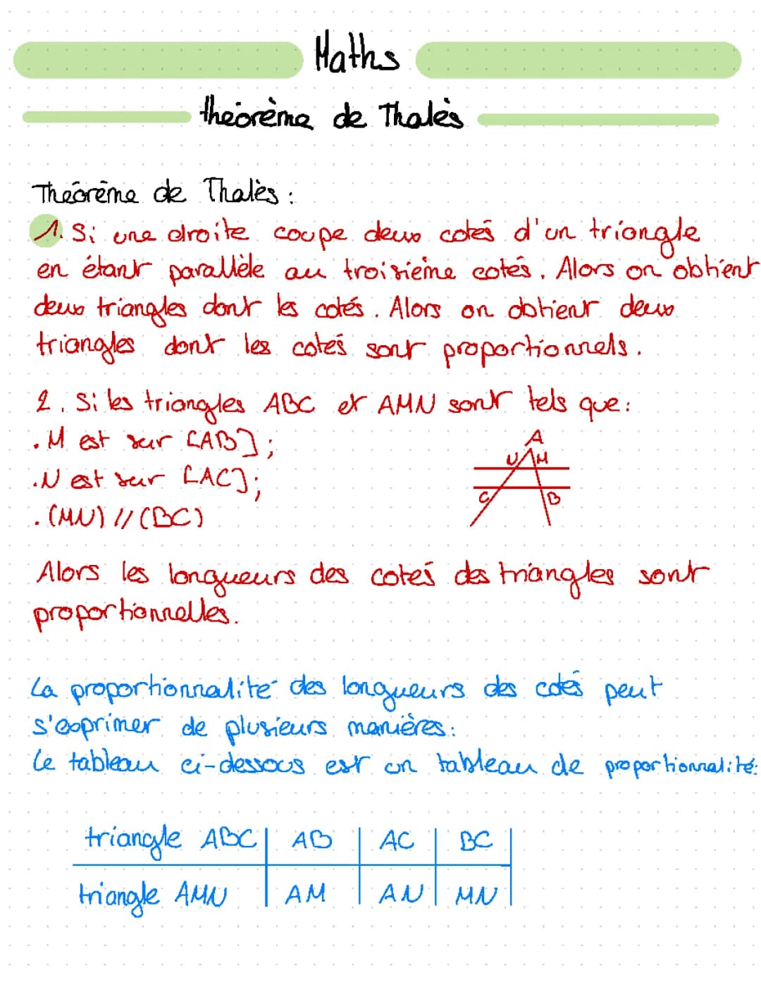 Learning Thales' Theorem: Triangle Fun and Length Calculations!
