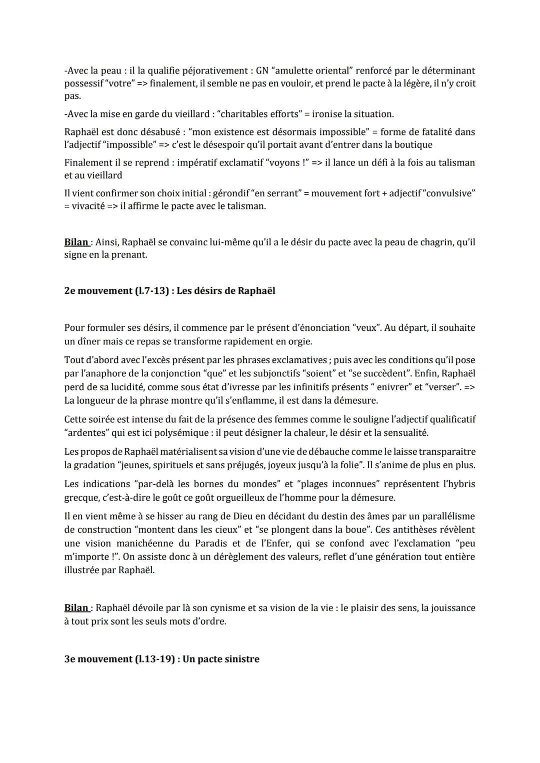 Balzac, La Peau de Chagrin - Le Pacte entre Raphaël et la Peau
"Si tu me possèdes, tu possèderas tout mais ta vie m'appartiendra". Il s'agit