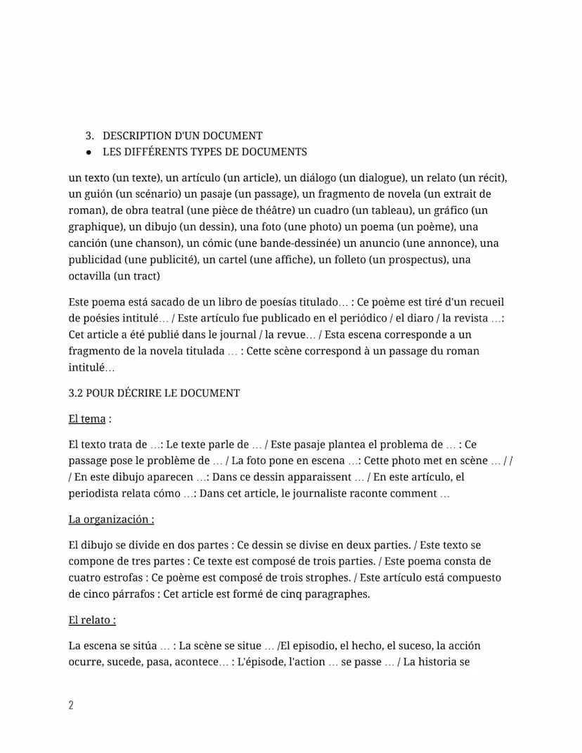 VOCABULAIRE POUR LE
COMMENTAIRE
1. ADVERBES INTRODUCTIFS
● POUR DÉROULER LE COMMENTAIRE
Pour introduire une première phrase de commentaire, 