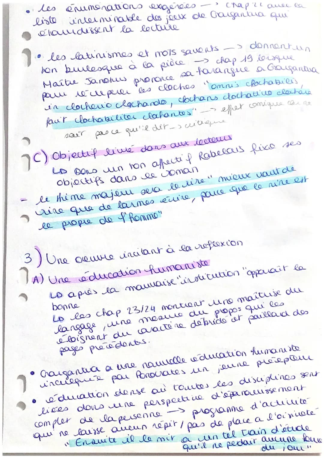 1) Intro
1
-> courant littéraire du 160me
sicile mettant l'homme au centre de ses
preocupations
LD désire faire évaluer son mode de
nie grâc