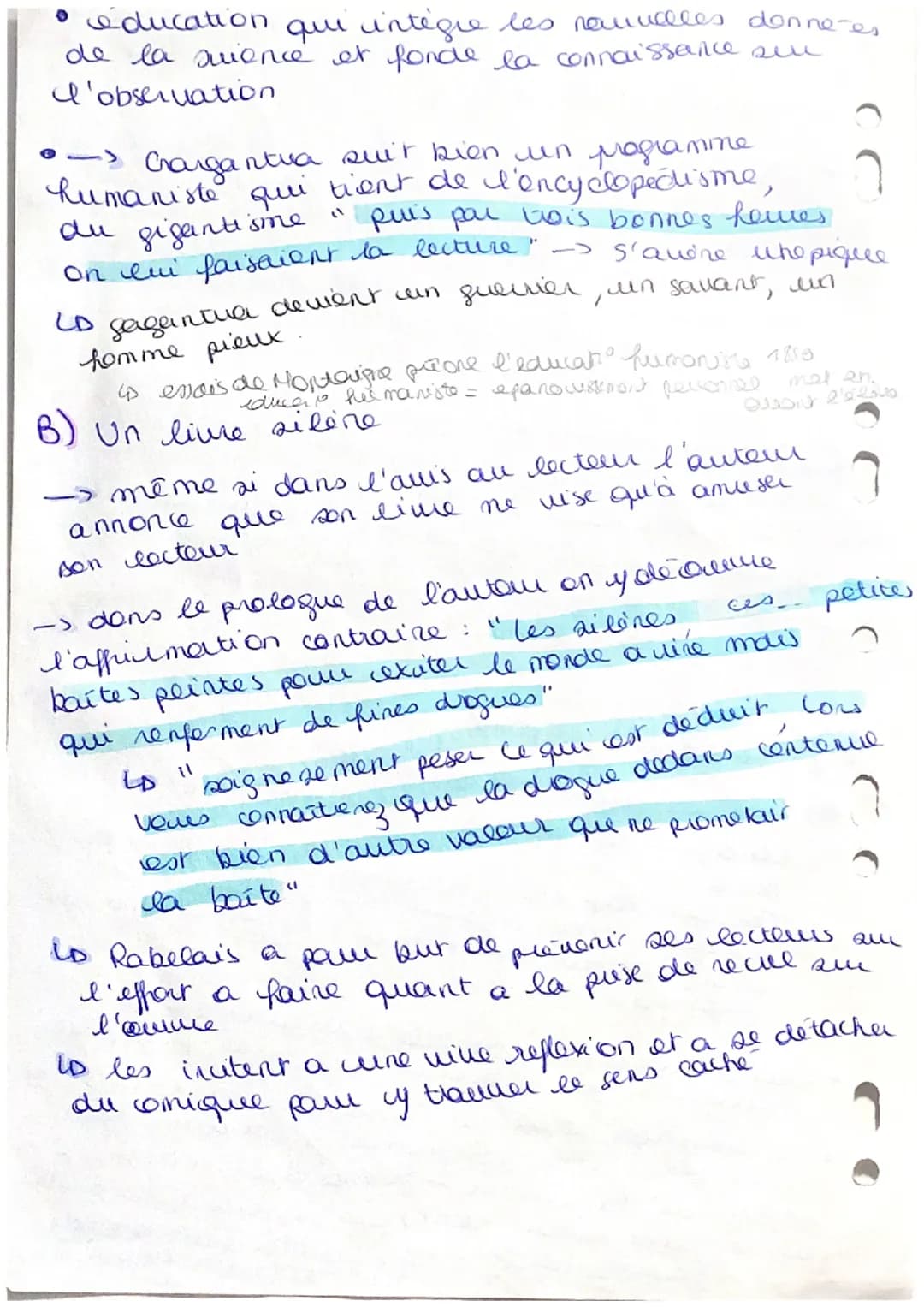 1) Intro
1
-> courant littéraire du 160me
sicile mettant l'homme au centre de ses
preocupations
LD désire faire évaluer son mode de
nie grâc