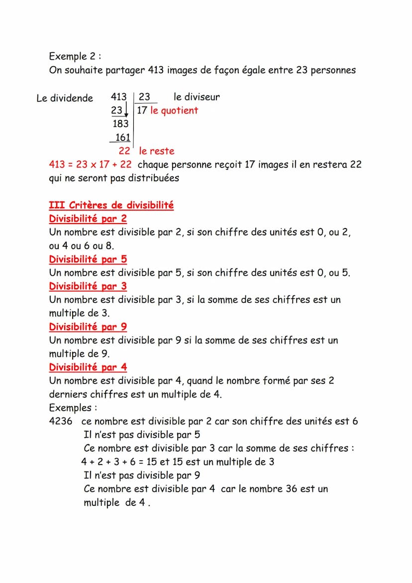I Division par 10 :100 ;1000. par 0,1, 0,01; 0,001...
Règle 1: Diviser un nombre par 10; par 100 ;par 1000... revient à
le multiplier par 0,