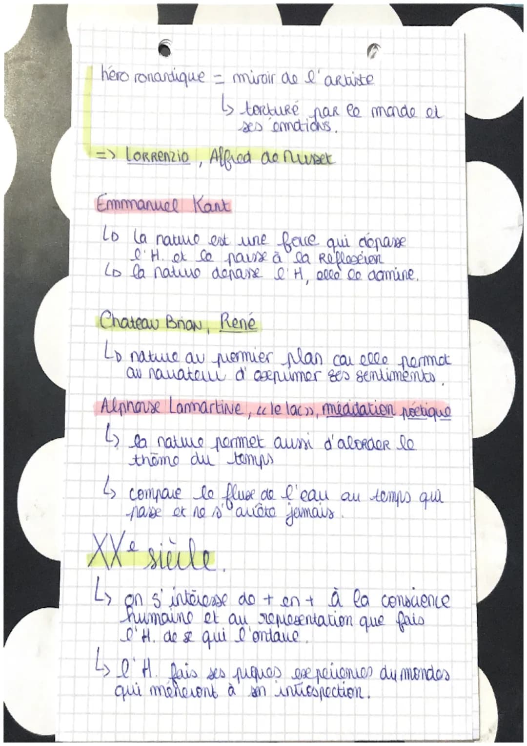 HLP
Les expressions de la sensibilité
Rousseau, La Navelle Helase
Gouthe, Les Souffianies du jeunes Werther
2s précurseur du Romantisme
L
1
