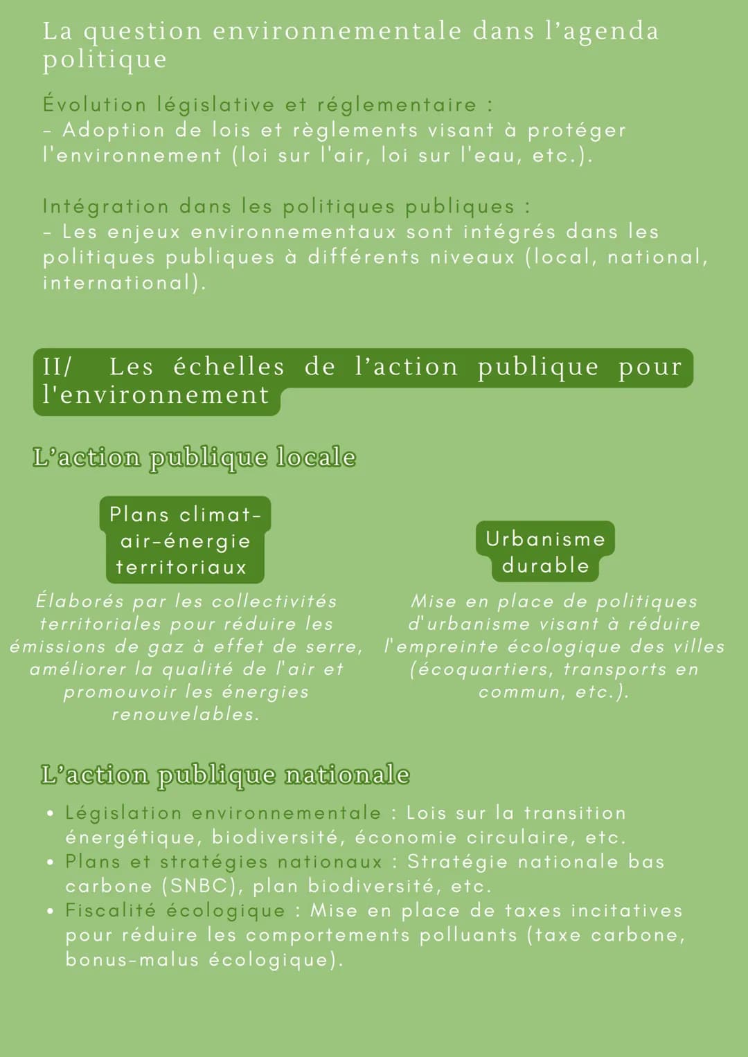 ENVIRONNEMENT
Définition
K
-
L'environnement regroupe toutes les ressources
de la planète, renouvelables et non
renouvelables. Les problèmes