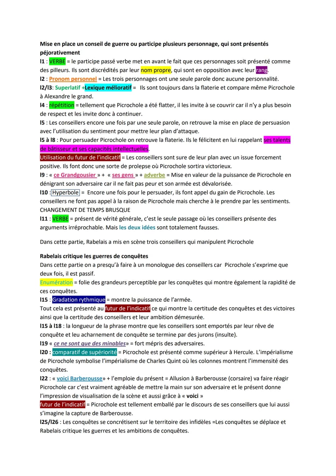 Rabelais, Gargantua, 1534 ; Chapitre XXXIII
Les fouaces dérobées, comparurent devant Picrochole le duc de Menuail, le comte Spadassin, et le