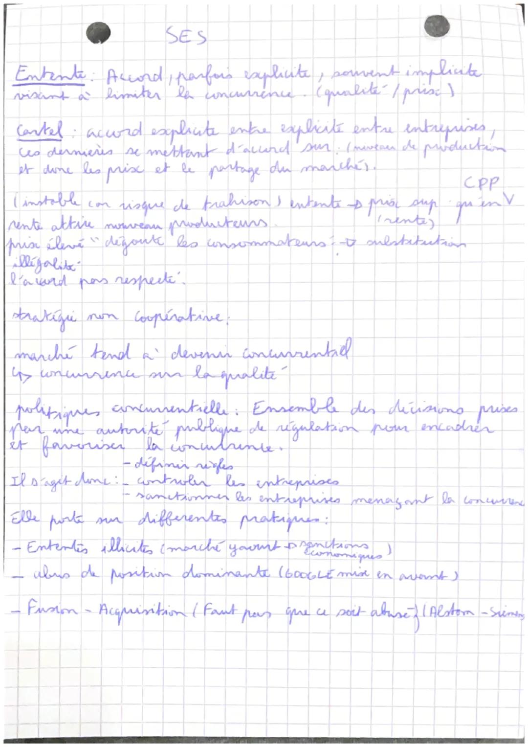 Le marché en CPP créé des incertitudes entreprises
veulent "se mettre a l'abri
Comment les entreprises échappent aux lois des
marché et de l