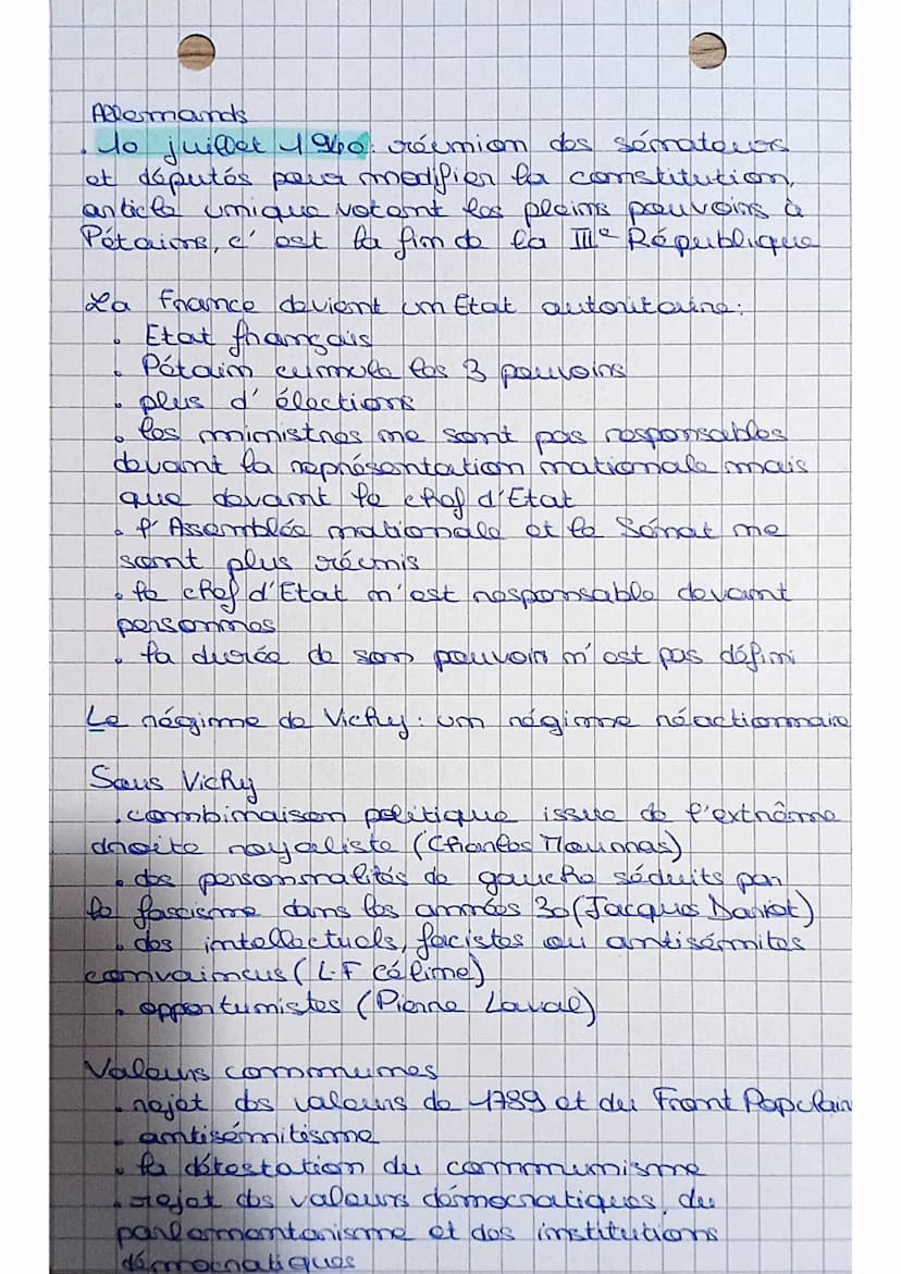 O
2017
LA FRANCE SOUS LA SECONDE GTI
I Petaim, Vichy et la collaboration
La détacle à la fin de la République
1960. France en partie occupée
