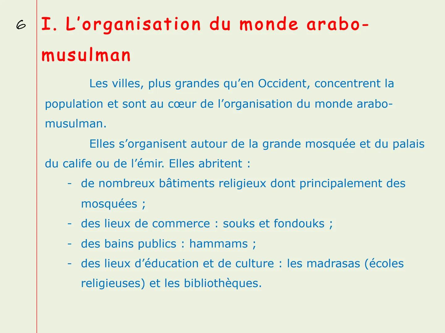 1
5H2
Le monde de l'islam :
pouvoirs, sociétés et cultures
(VIe - XIIIe s.) FICHE
D'OBJECTIFS
5H2
Le monde de l'Islam: pouvoirs, sociétés et