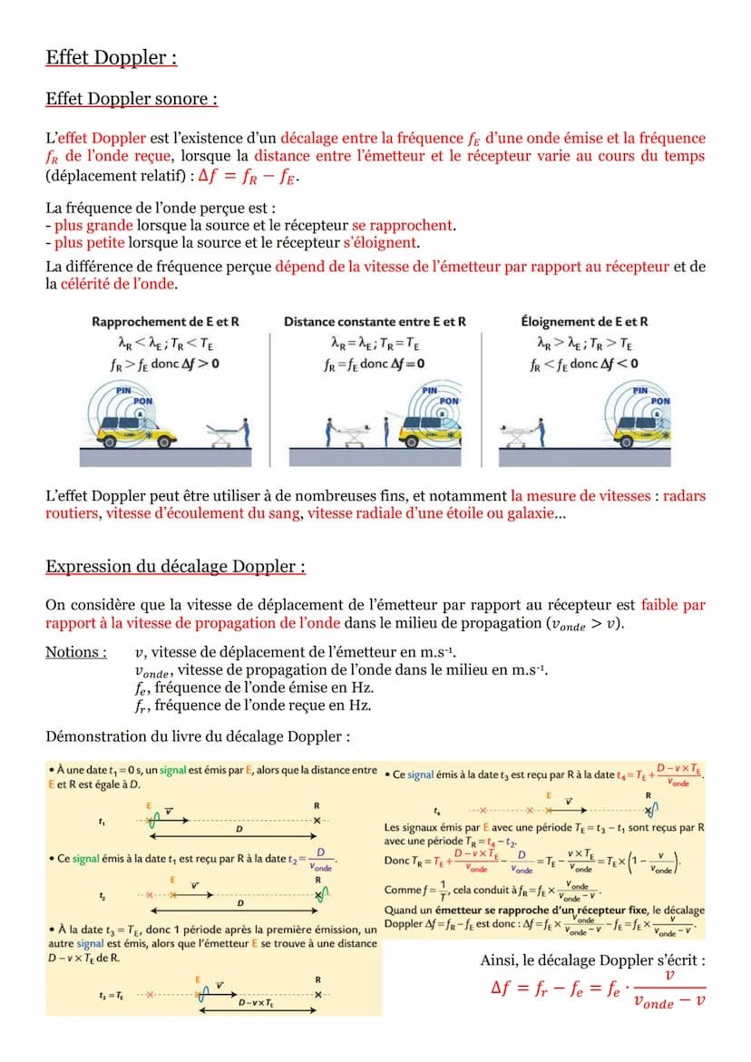 Rappels:
Intensité sonore I
• Puissance sonore
par unité de surface
• Exprimée en W-m-2
Niveau d'intensité sonore L
Exprimé en décibel (dB) 