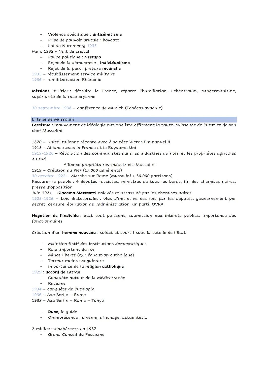 Brutalisation, George Mosse, 1989
Totalitarisme, Giovanni Amendola, 1924 (Giovanni Gentile, Hannah Arendt
Paradoxe WWI et WWII : démocratie 