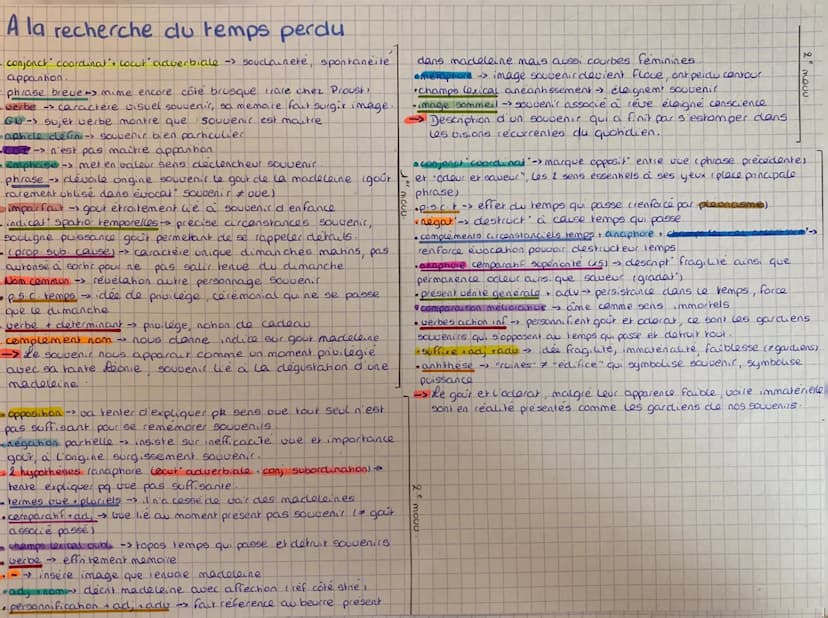 A la recherche du temps perdu
La madeleine.
Et tout d'un coup le souvenir m'est apparu. Ce goût, c'était celui du petit morceau de
madeleine