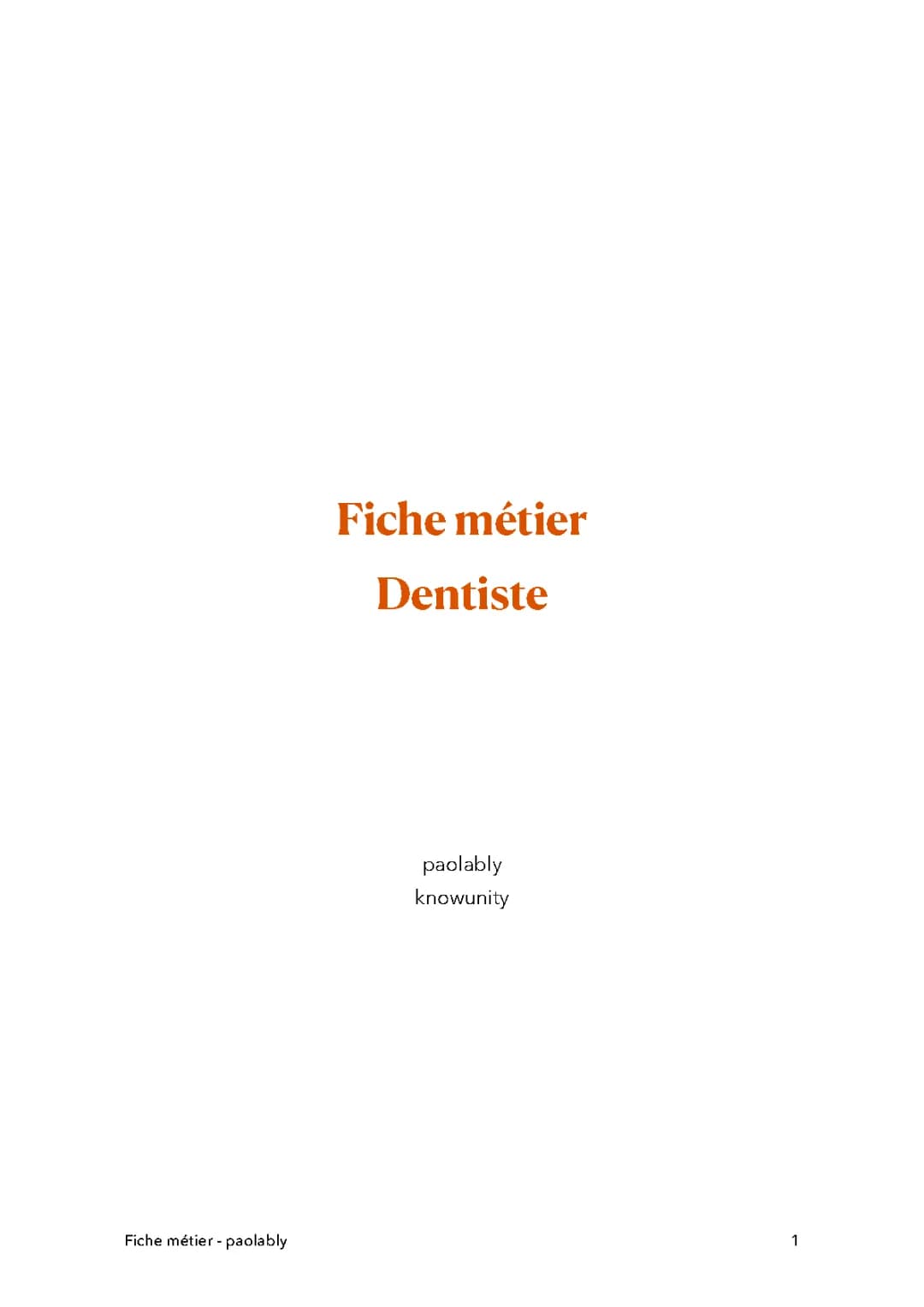 Tout sur les dentistes : Salaire, Études et Hygiène Bucco-Dentaire