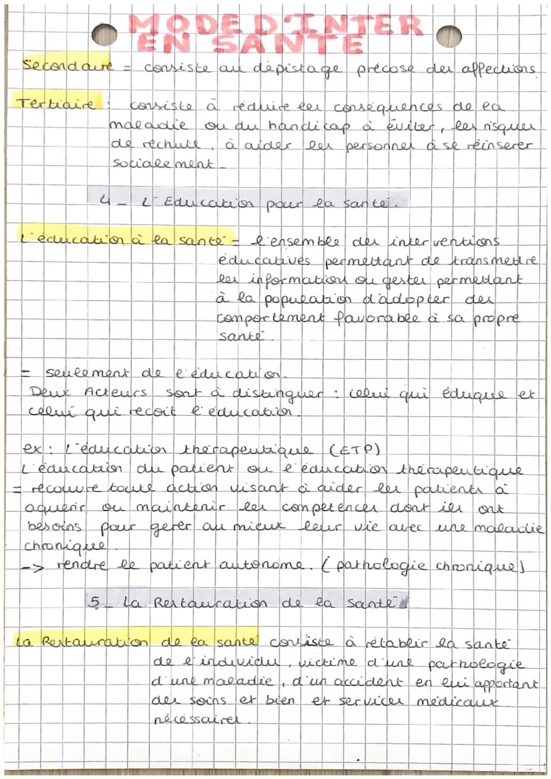 => Proposés par les autoriter face aux problemer, risquer
difficulter susceptible de troubler la cohésion sociale
L>
propose des réponses do