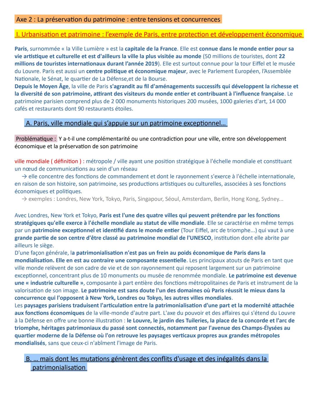 Thème 3 : Identifier, protéger et valoriser le patrimoine : enjeux géopolitiques
Introduction : au thème 3
Introduction : La notion de patri