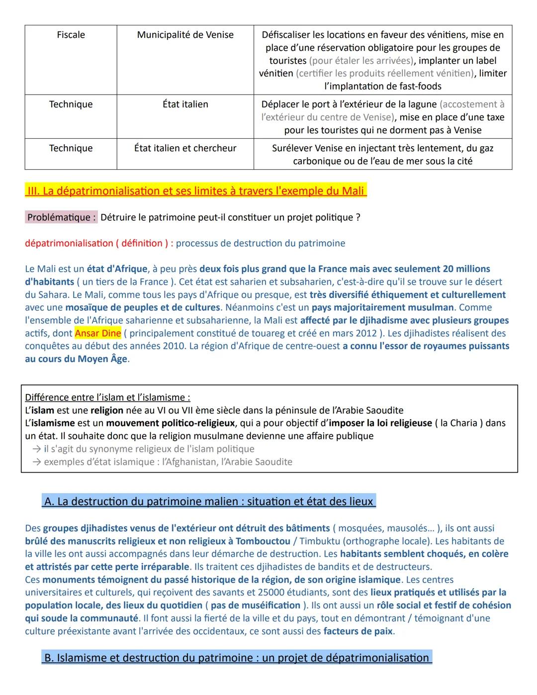 Thème 3 : Identifier, protéger et valoriser le patrimoine : enjeux géopolitiques
Introduction : au thème 3
Introduction : La notion de patri