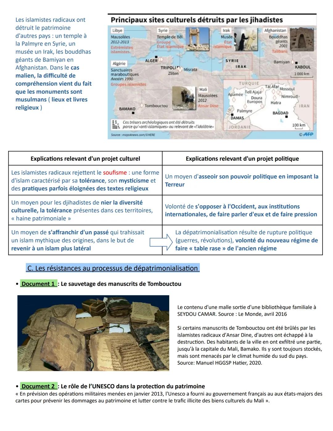 Thème 3 : Identifier, protéger et valoriser le patrimoine : enjeux géopolitiques
Introduction : au thème 3
Introduction : La notion de patri