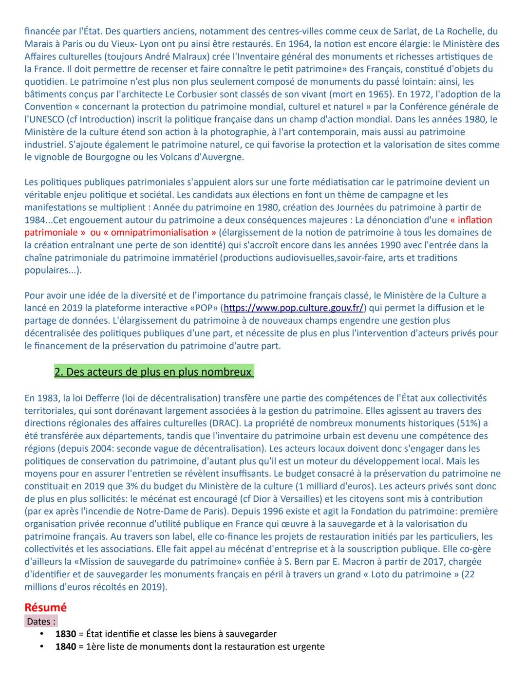 Thème 3 : Identifier, protéger et valoriser le patrimoine : enjeux géopolitiques
Introduction : au thème 3
Introduction : La notion de patri