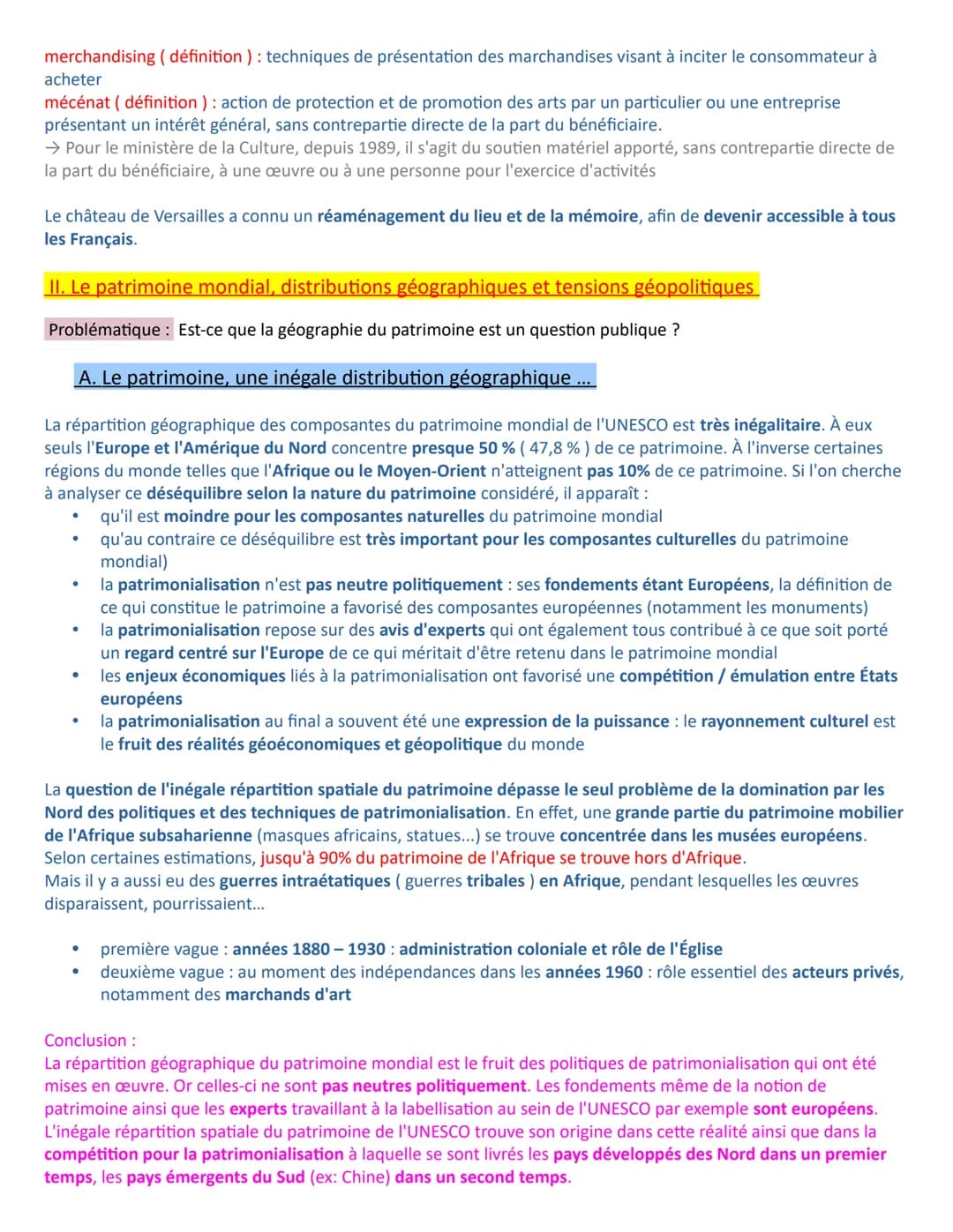 Thème 3 : Identifier, protéger et valoriser le patrimoine : enjeux géopolitiques
Introduction : au thème 3
Introduction : La notion de patri